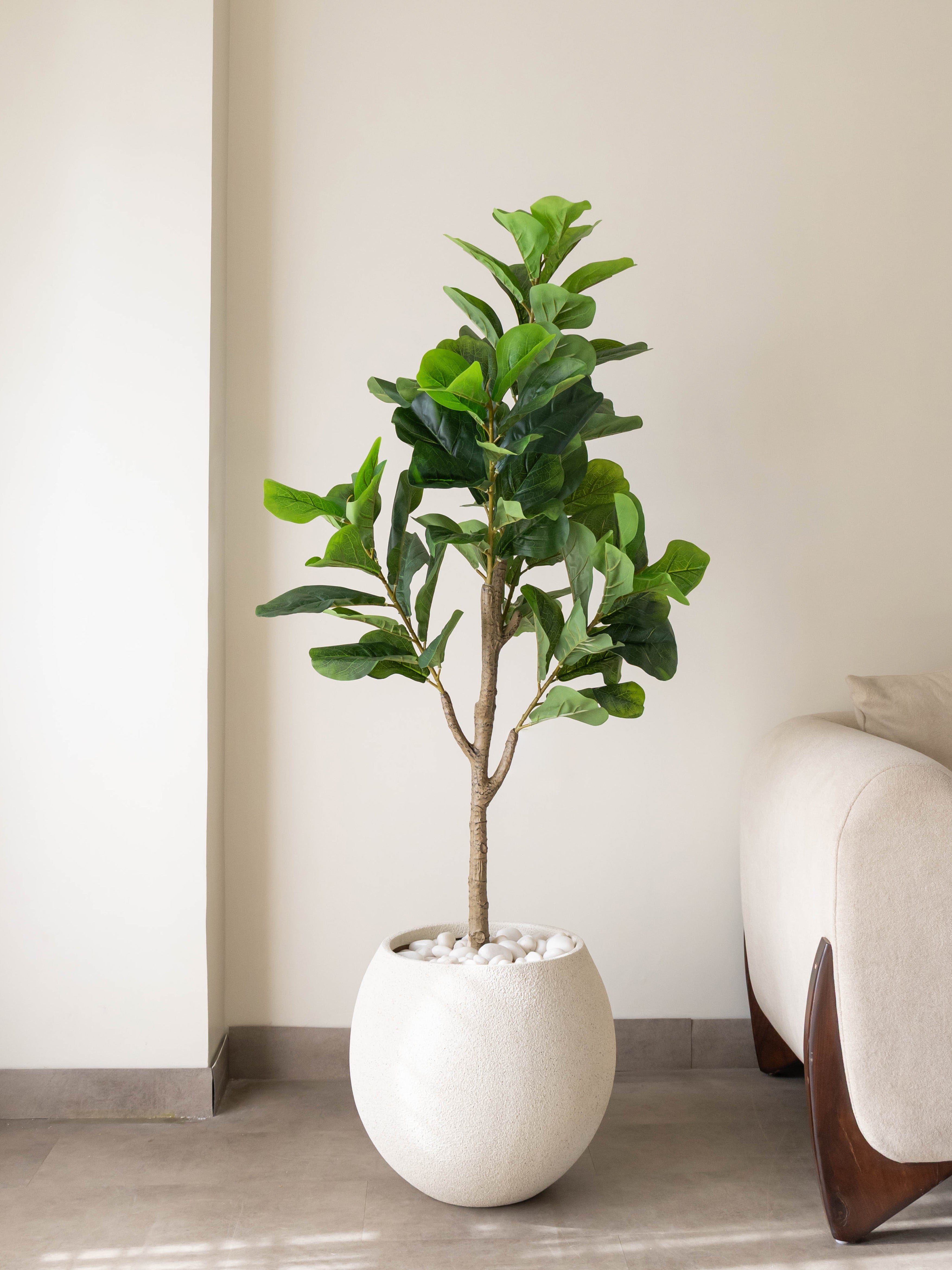 Artificial Fiddle Leaf Fig Plant 4.6ft