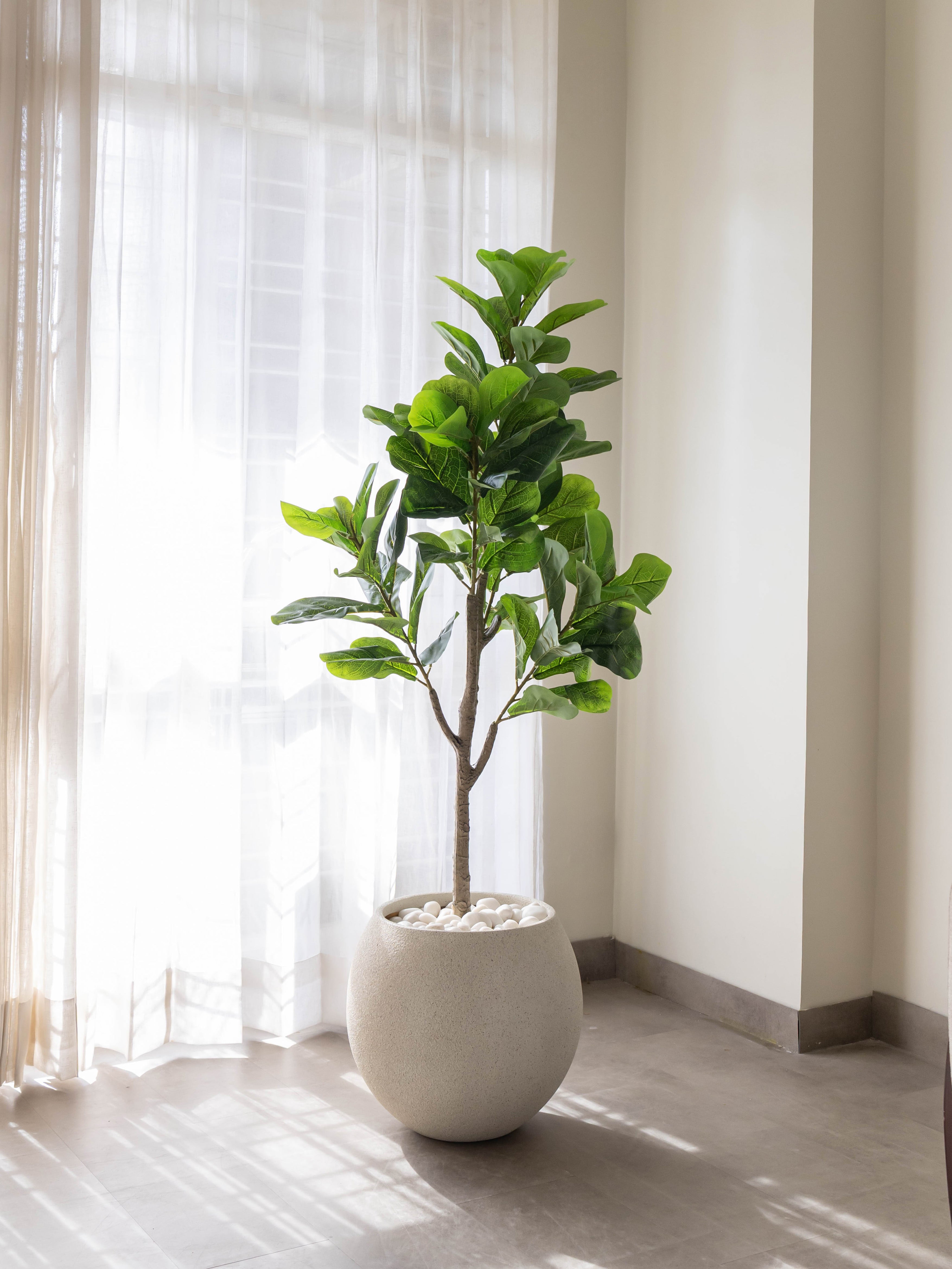 Artificial Fiddle Leaf Fig Plant 4.6ft