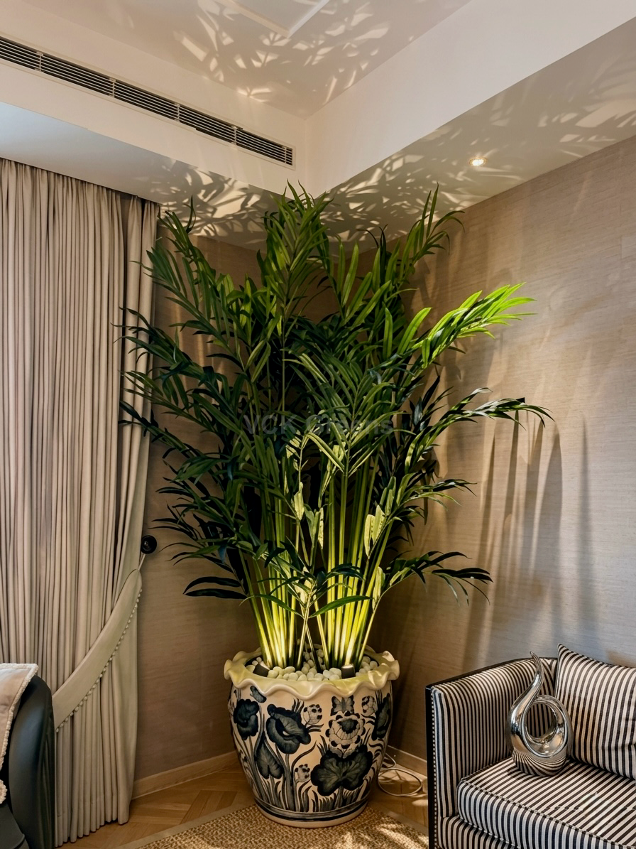 Artificial Bamboo Areca Palm 8.5ft
