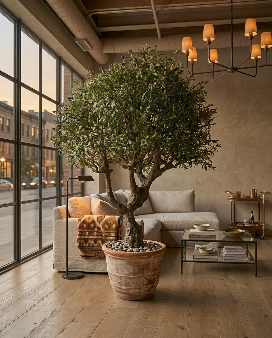 Artificial Veranda Grand Olive Tree 7.8ft