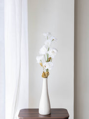 Artificial White Peony Flower Stem