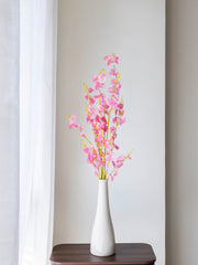 Artificial Pink Oncidium Orchid Flower Stems (Set of 3)