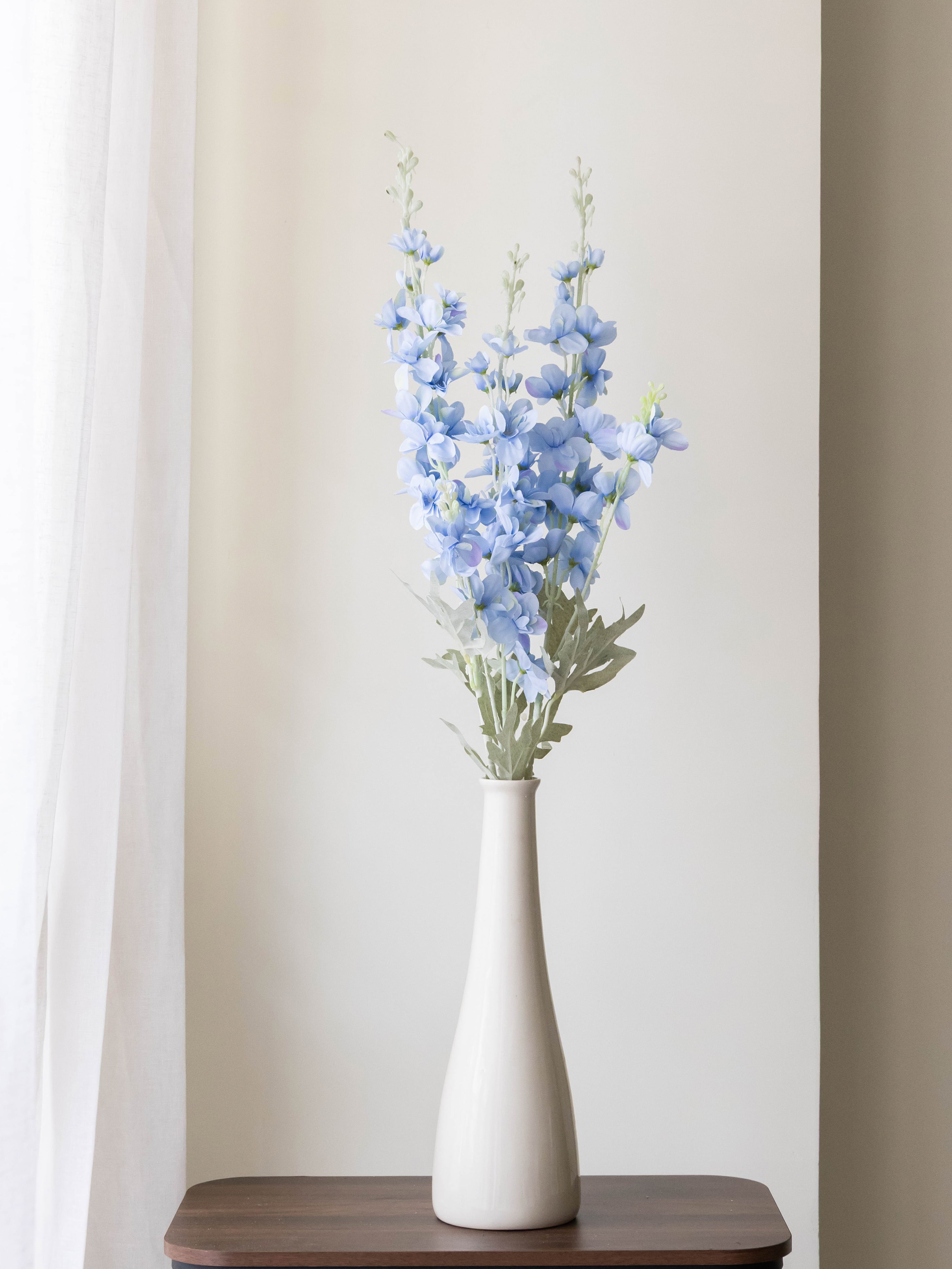 Artificial Blue Delphinium Flower Stem