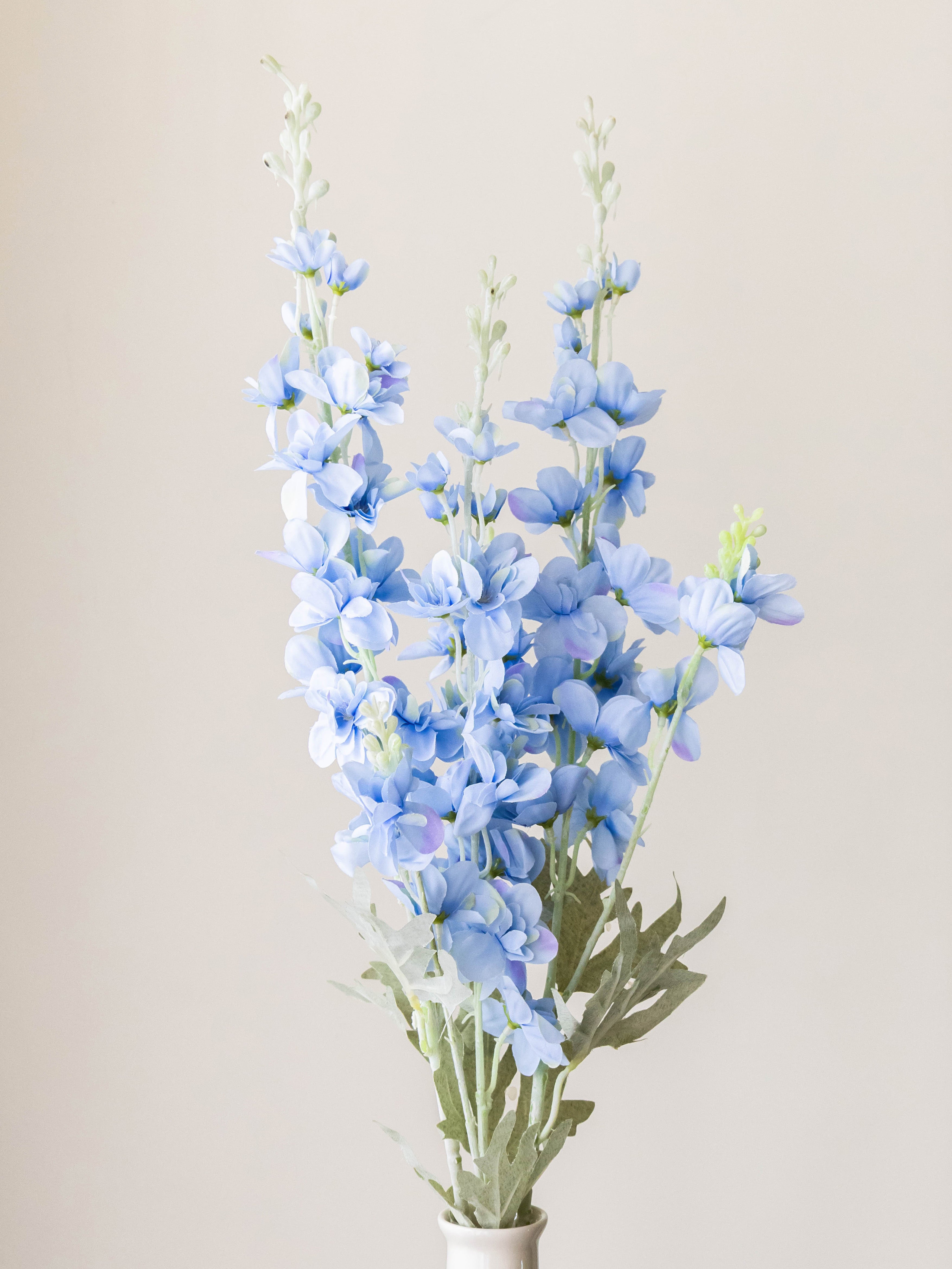 Artificial Blue Delphinium Flower Stem