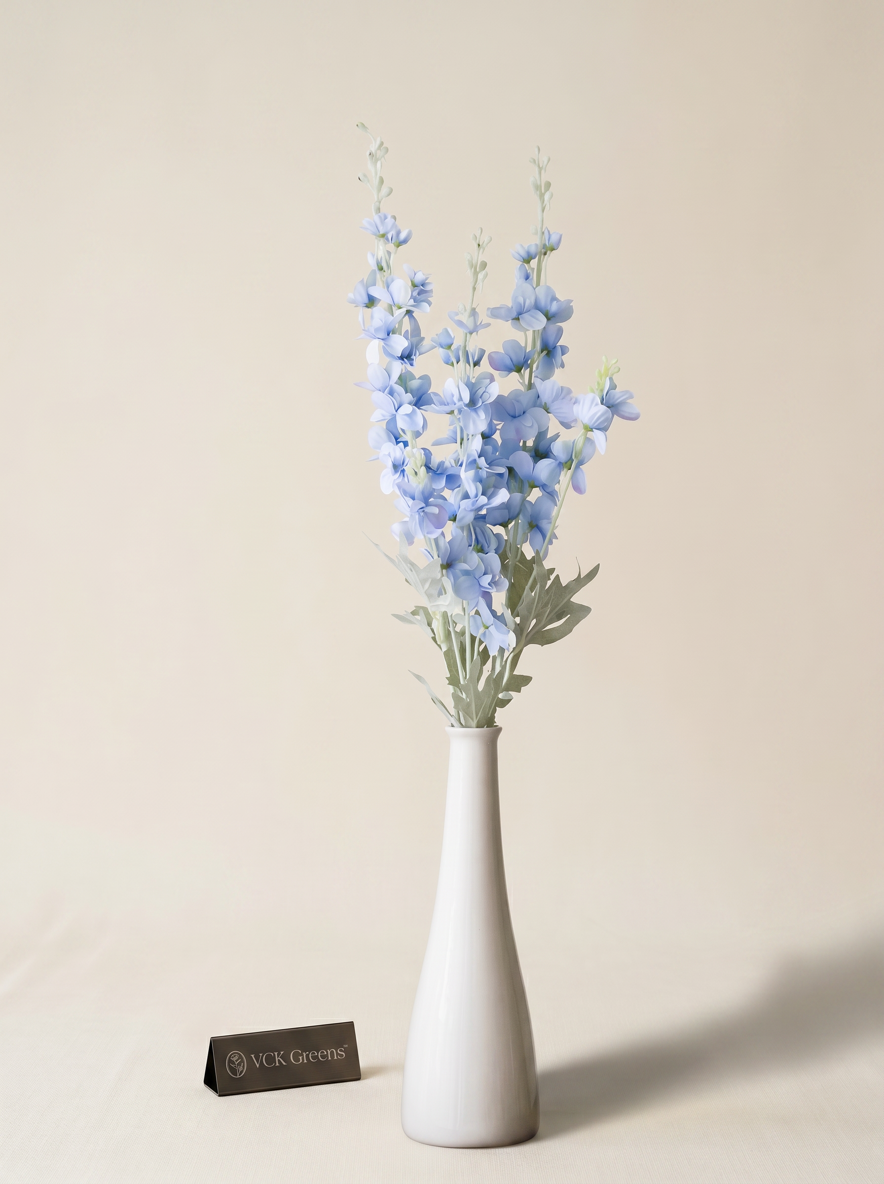 Artificial Blue Delphinium Flower Stem