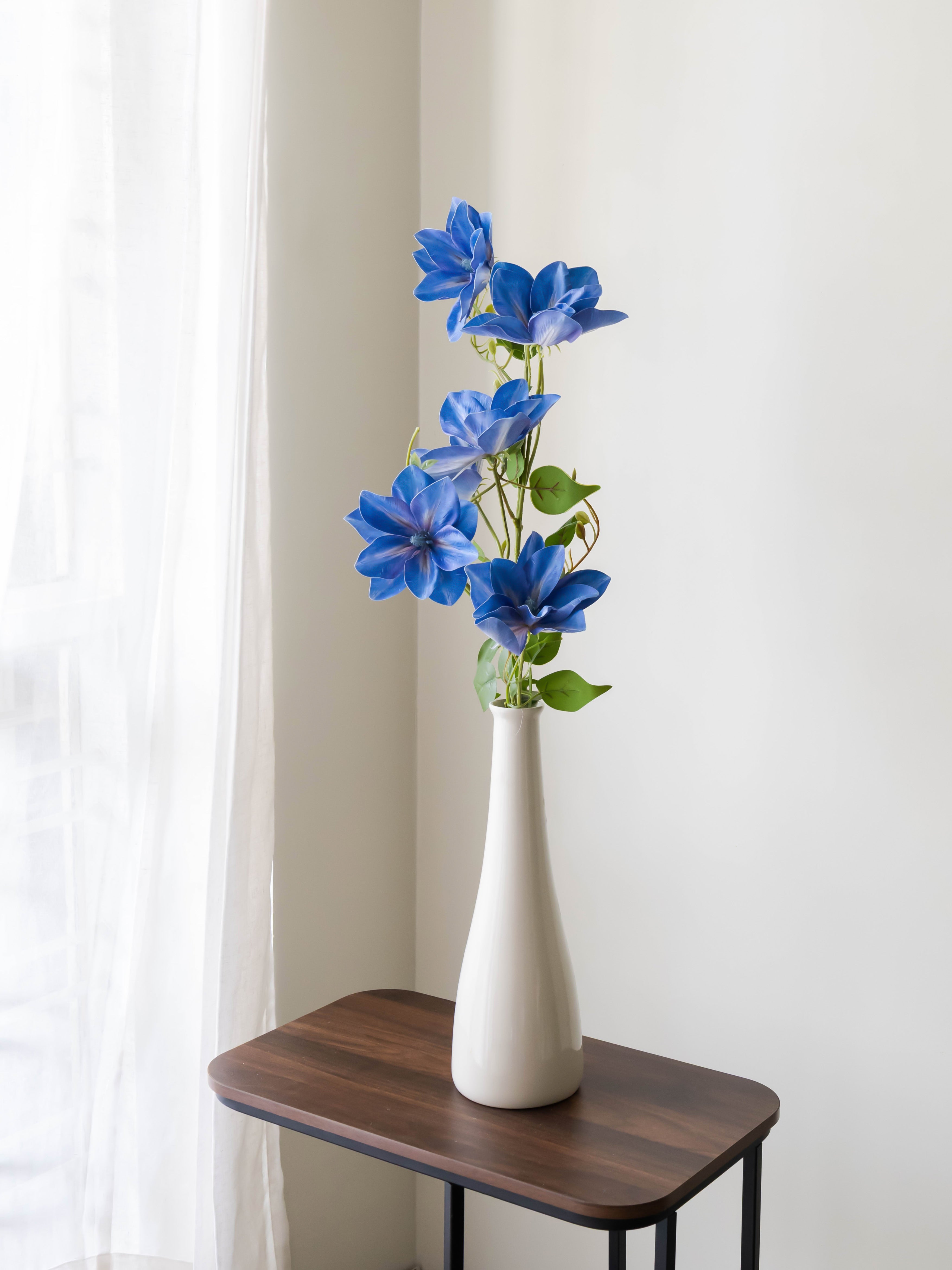 Artificial Blue Magnolia Stem