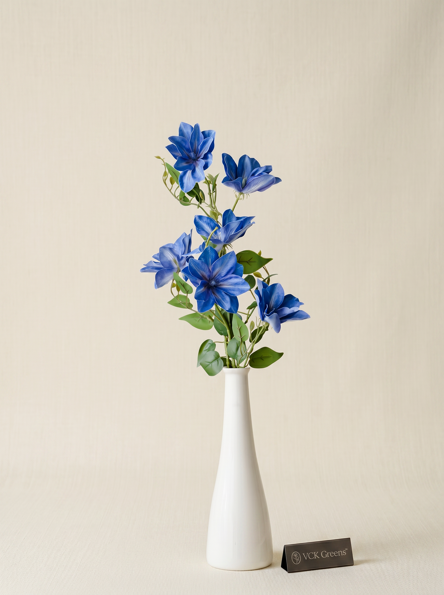 Artificial Blue Magnolia Stem
