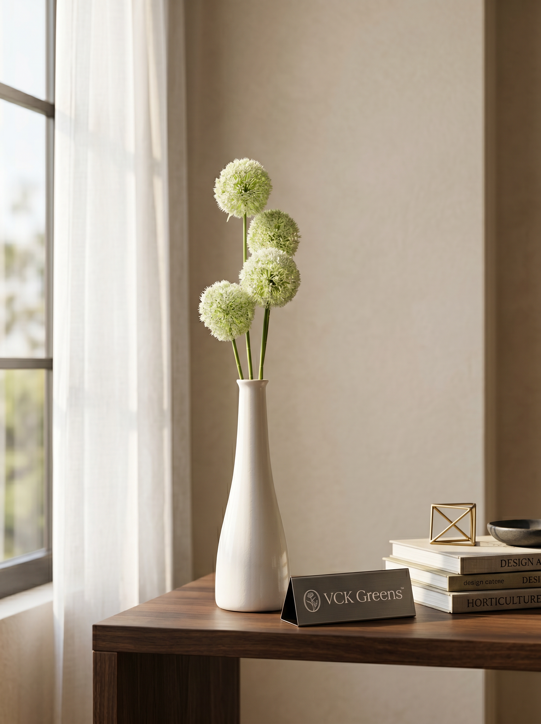 Artificial Allium Flower Stem