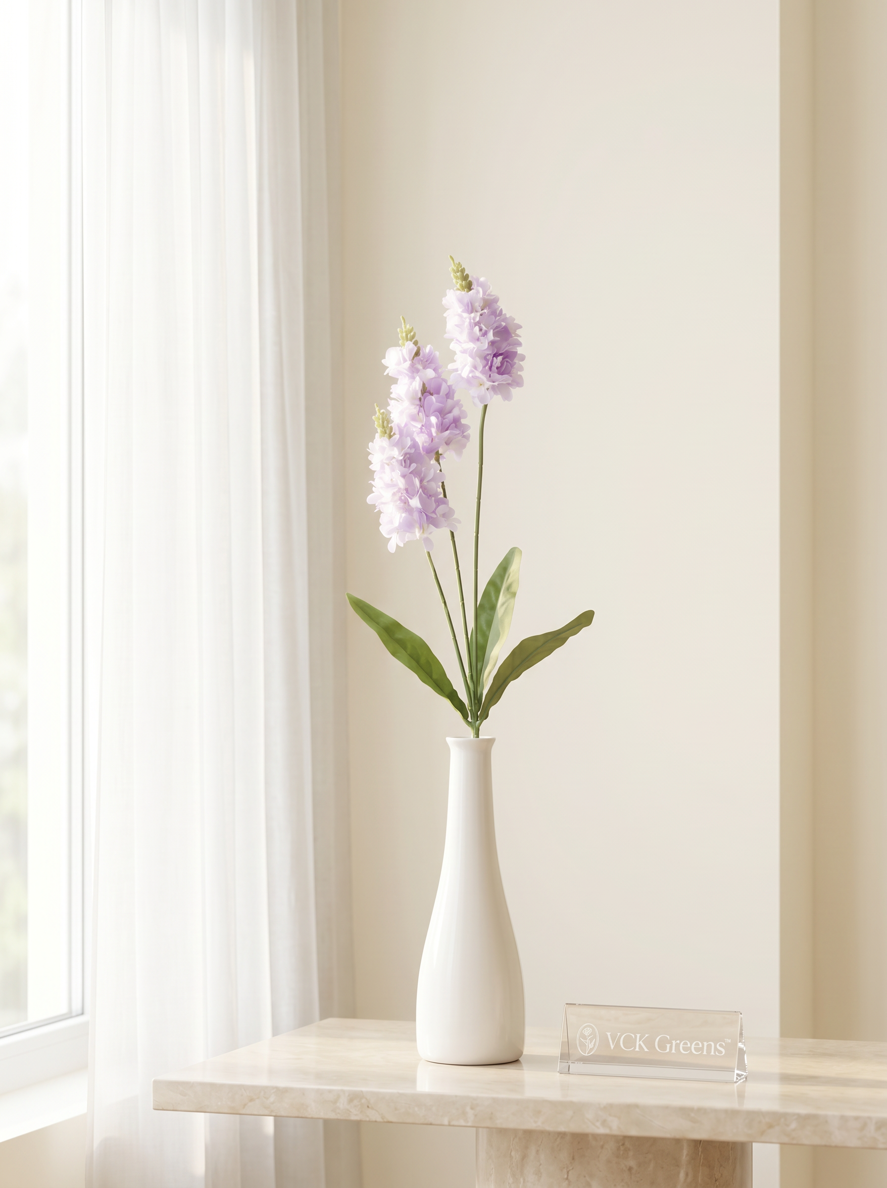 Artificial Lavender Hyacinth Stem