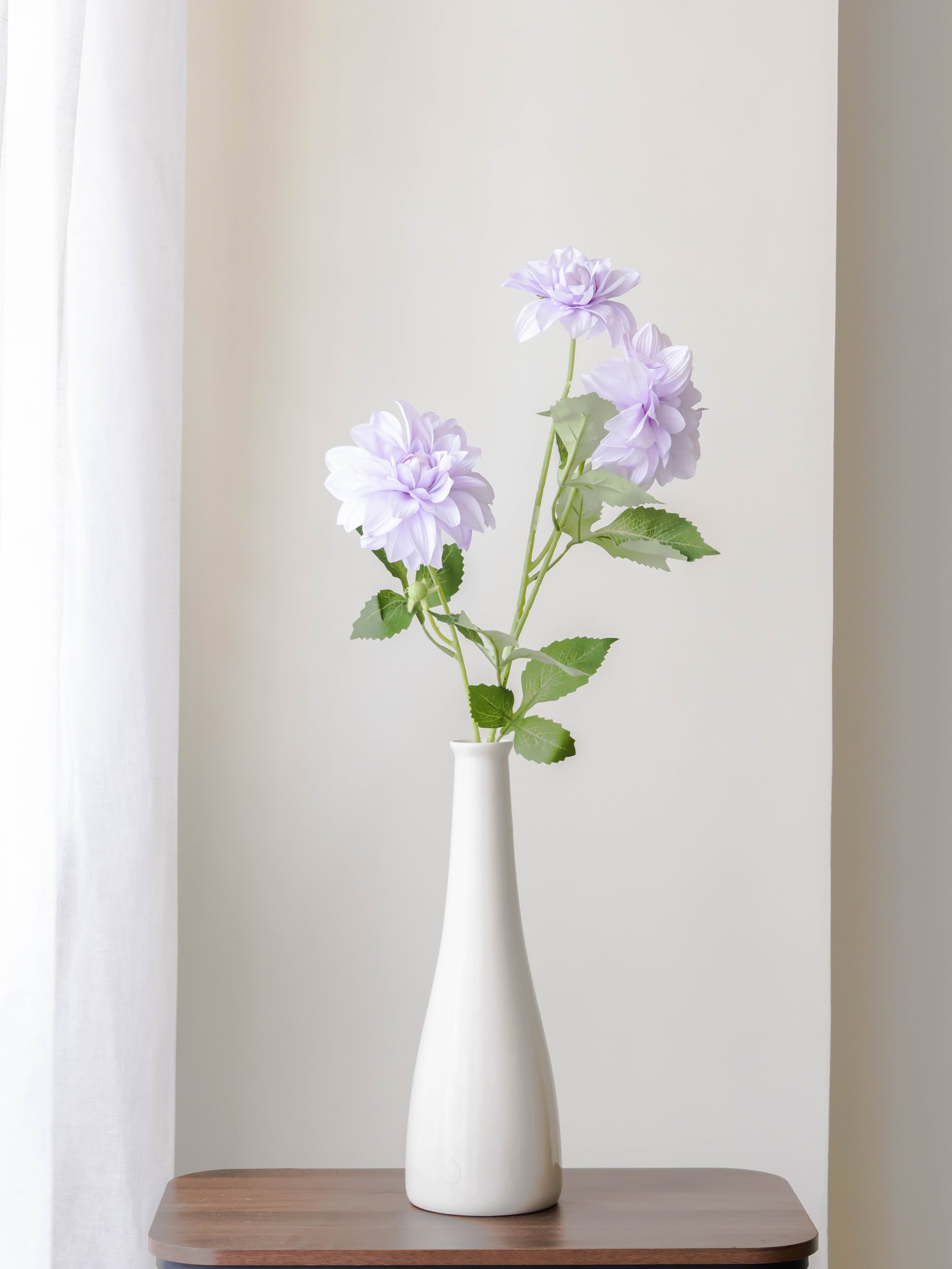 Artificial Dahlia Bloom Stem
