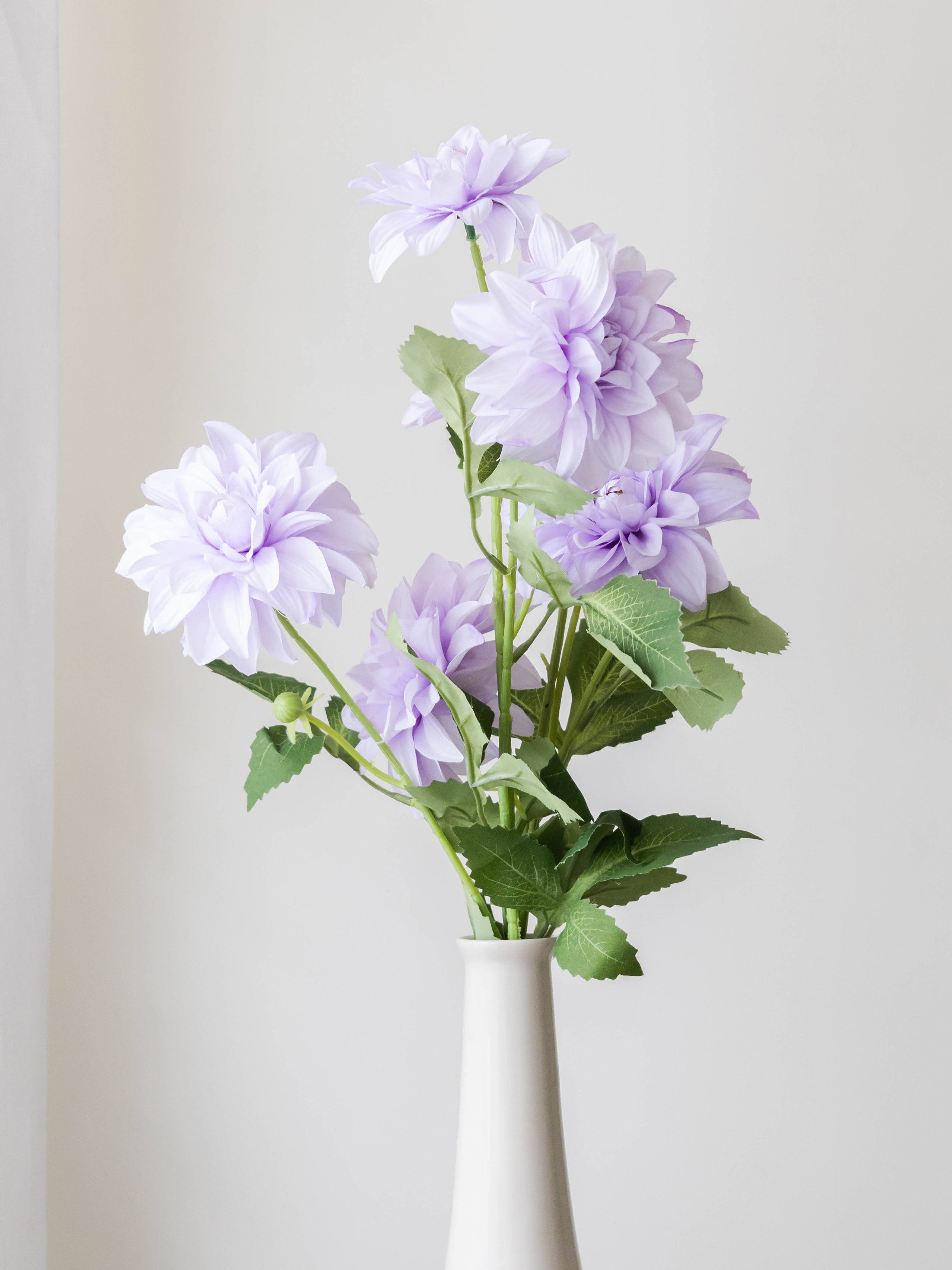 Artificial Dahlia Bloom Stem