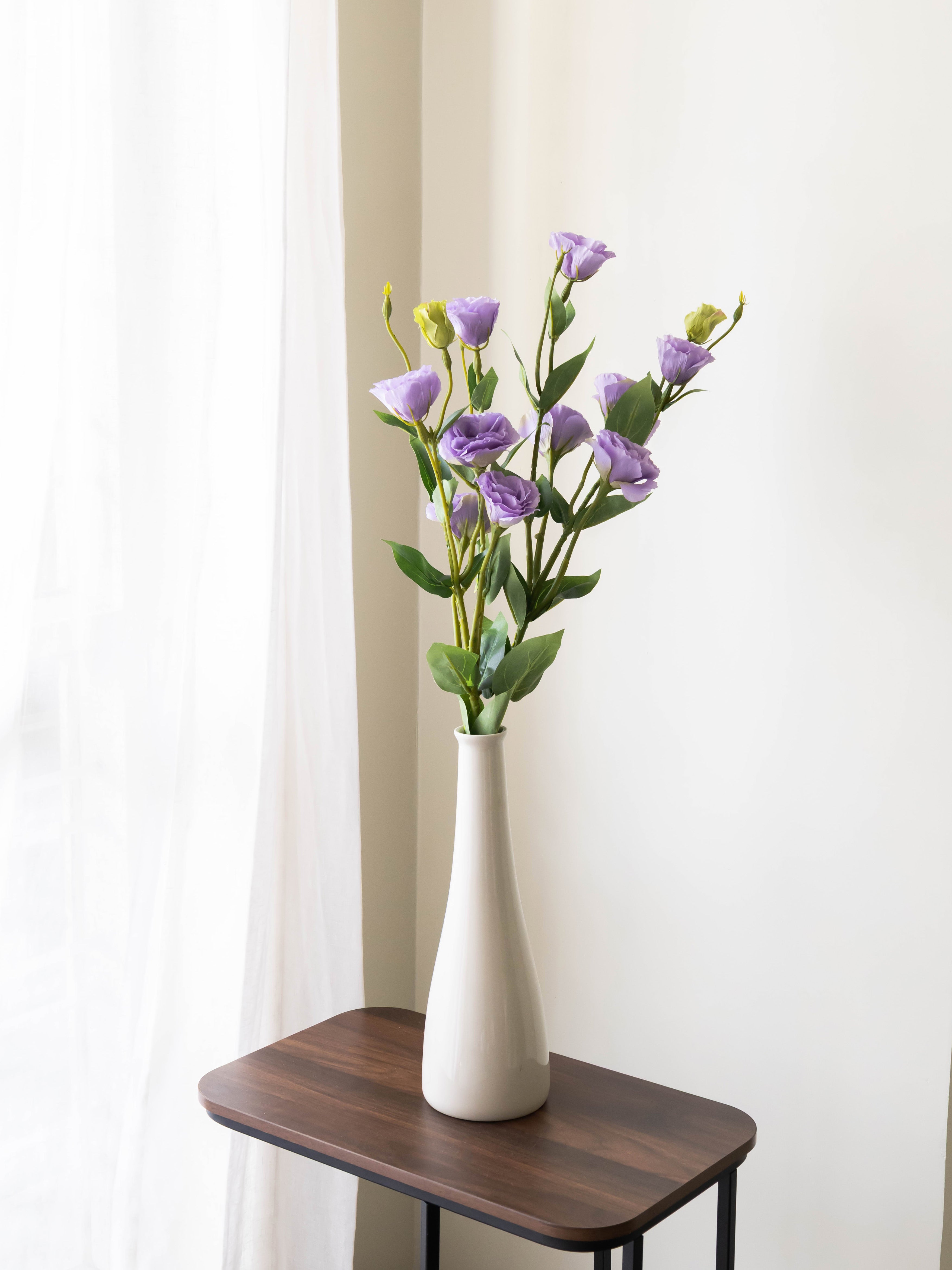 Artificial Lavender Lisianthus Spray