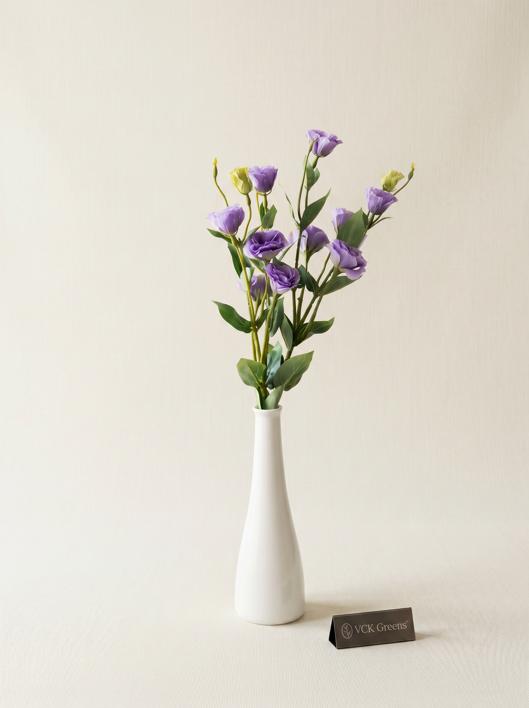 Artificial Lavender Lisianthus Spray