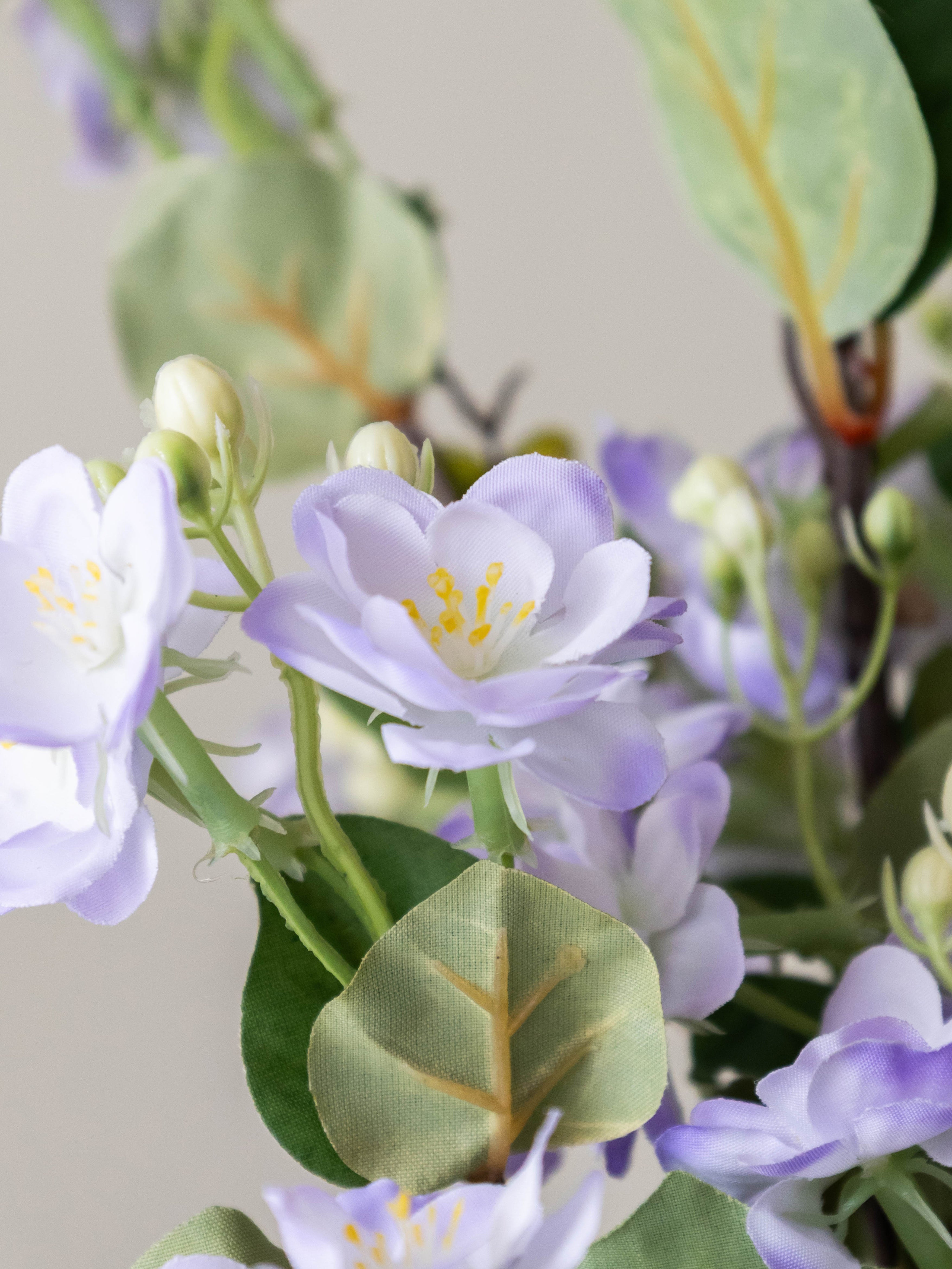 Artificial Lavender Wisteria Flower Stem