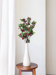Artificial Crimson Berry Stem 84cm