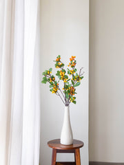 Artificial Orange Berry Stem 84cm