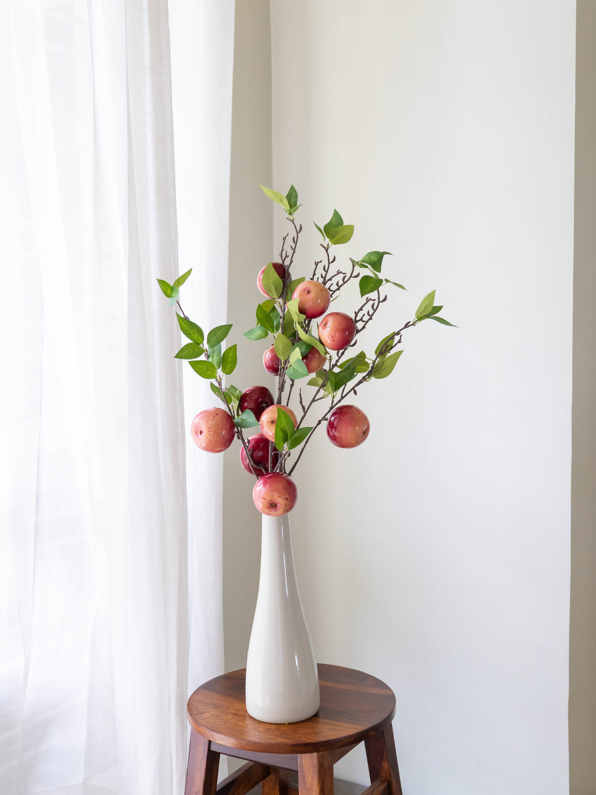 Artificial Apple Fruit Stem 90cm
