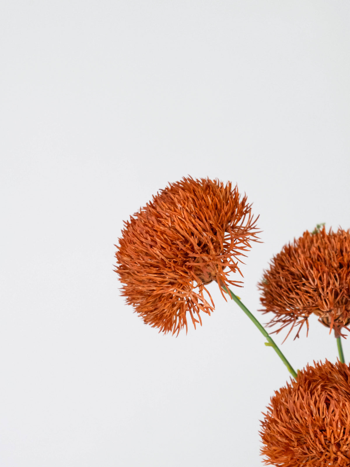 Artificial Thistle Bloom Stem 65cm