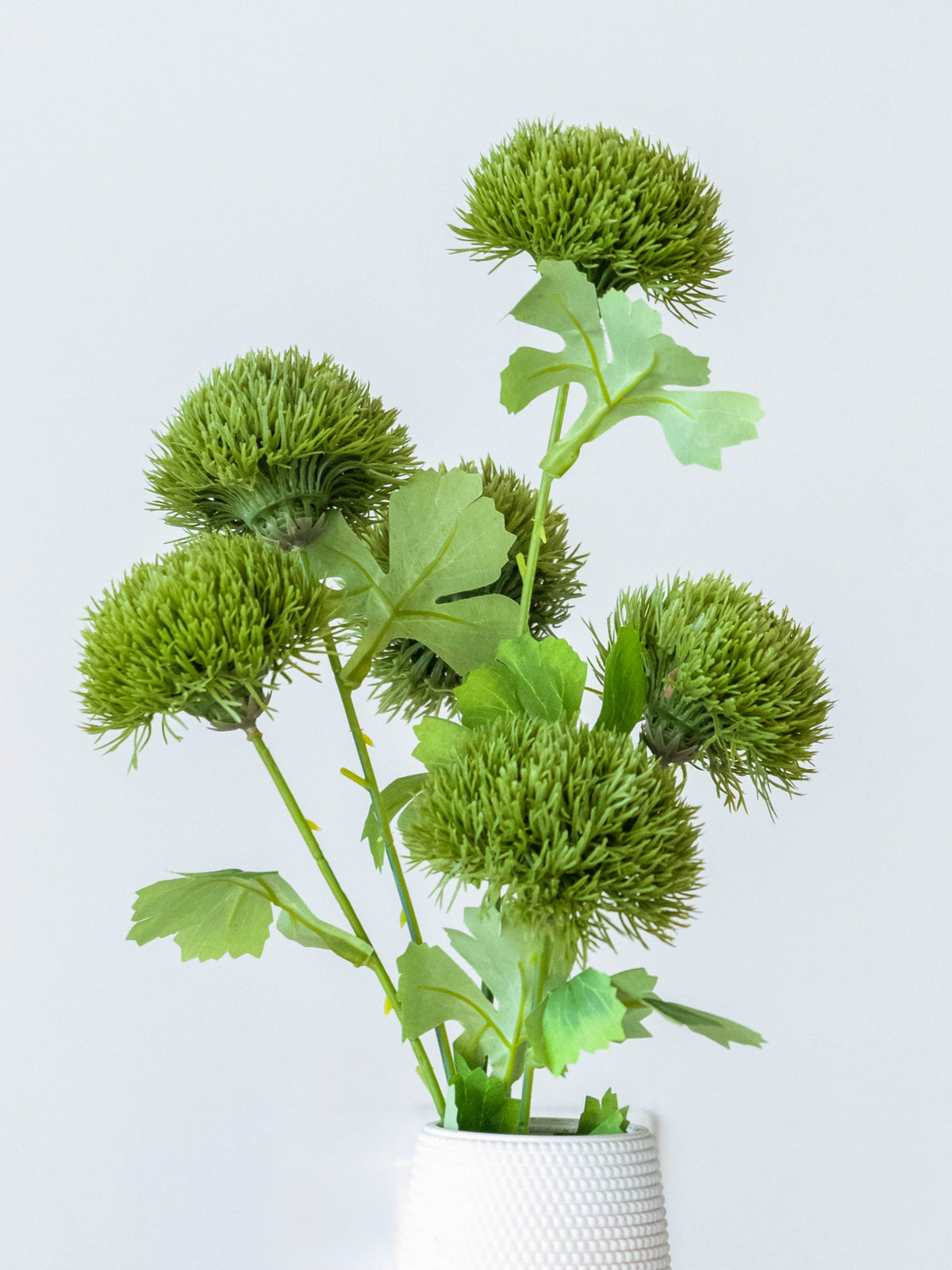 Artificial Thistle Bloom Stem 65cm