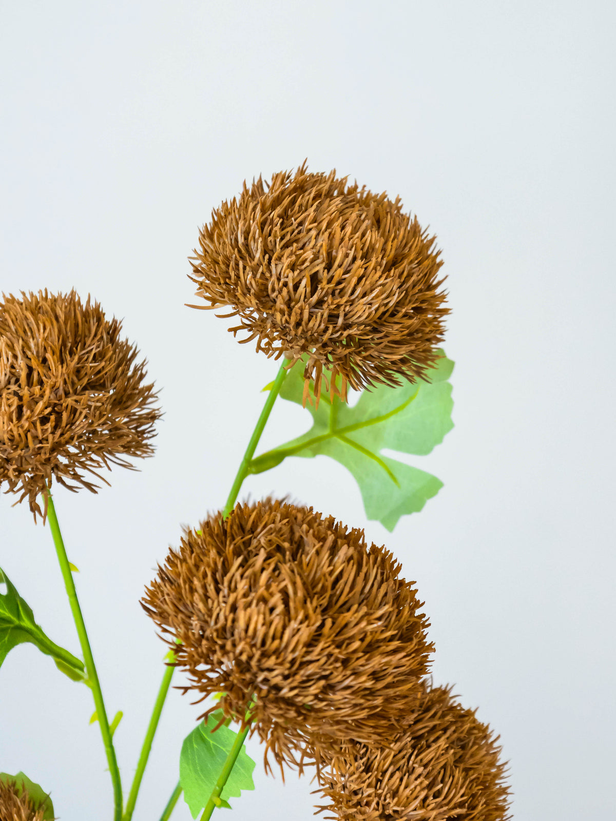 Artificial Thistle Bloom Stem 65cm