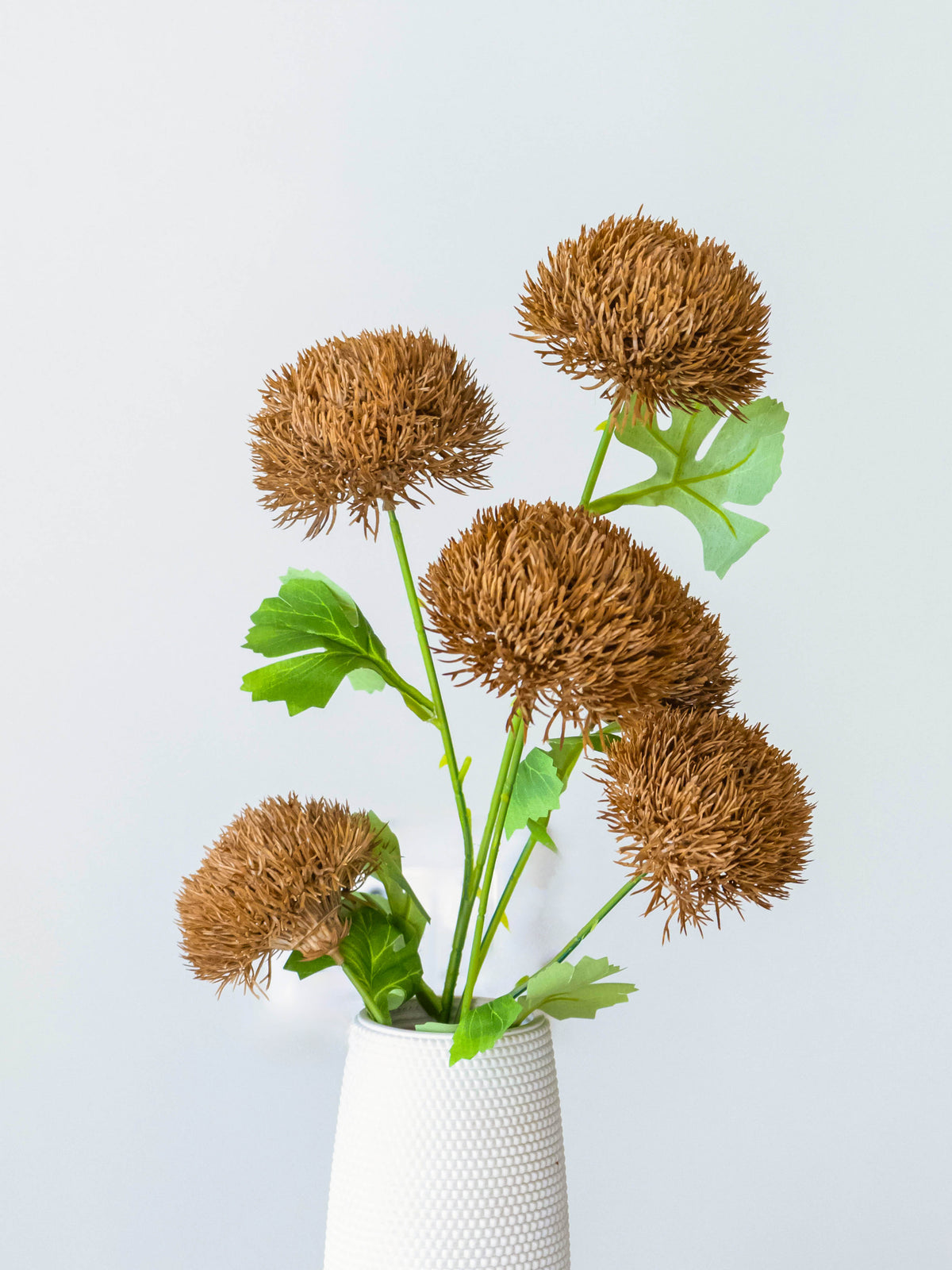 Artificial Thistle Bloom Stem 65cm
