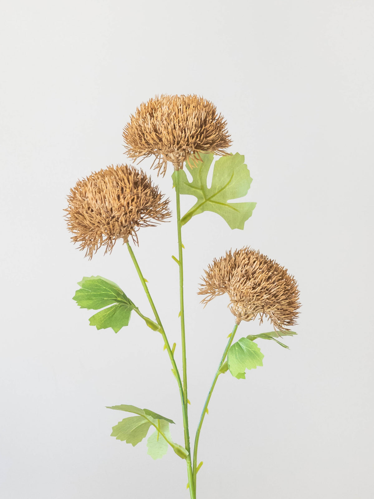 Artificial Thistle Bloom Stem 65cm