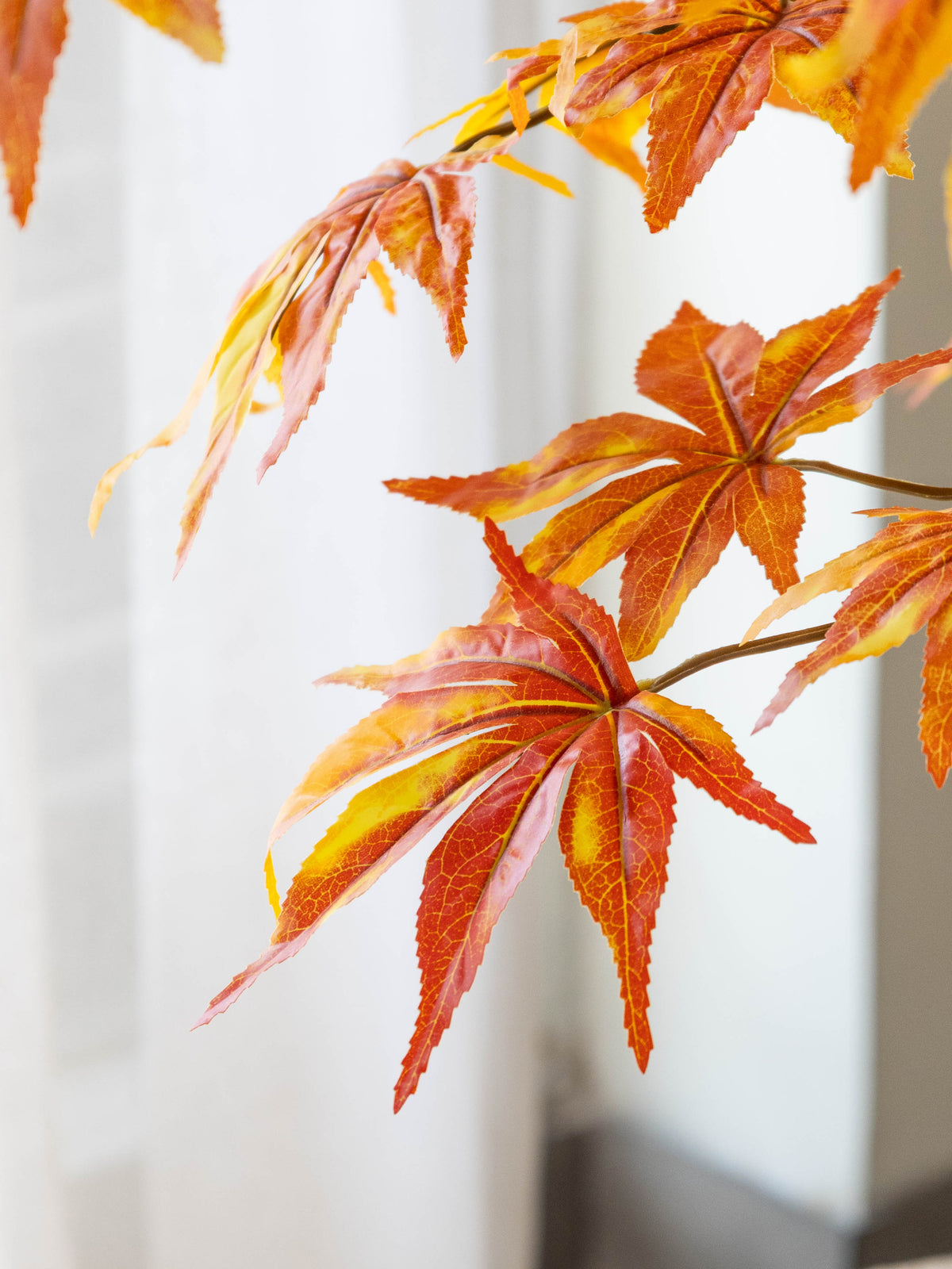 Artificial Orange Maple Tree 6.5ft