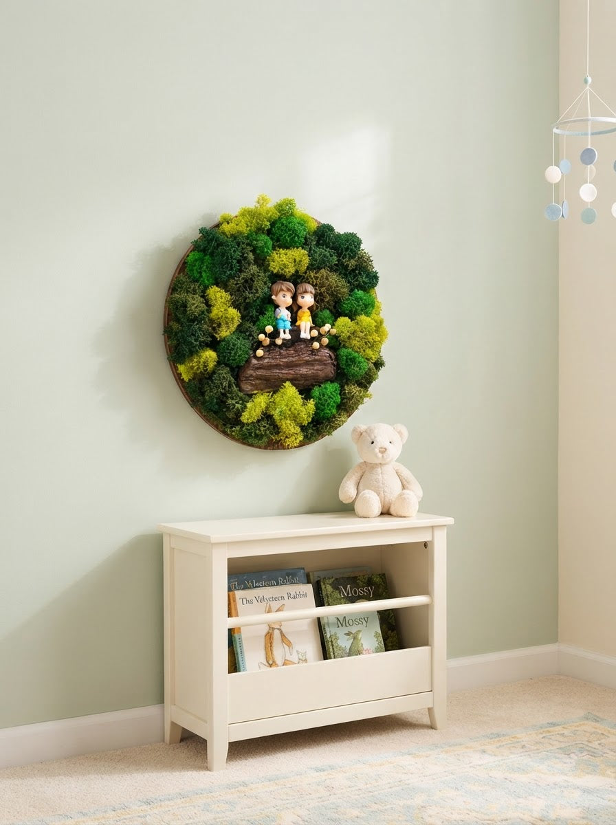 Woodland Whimsy Moss Décor