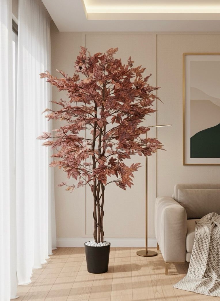 Artificial Canadian Maple Tree 6.5ft