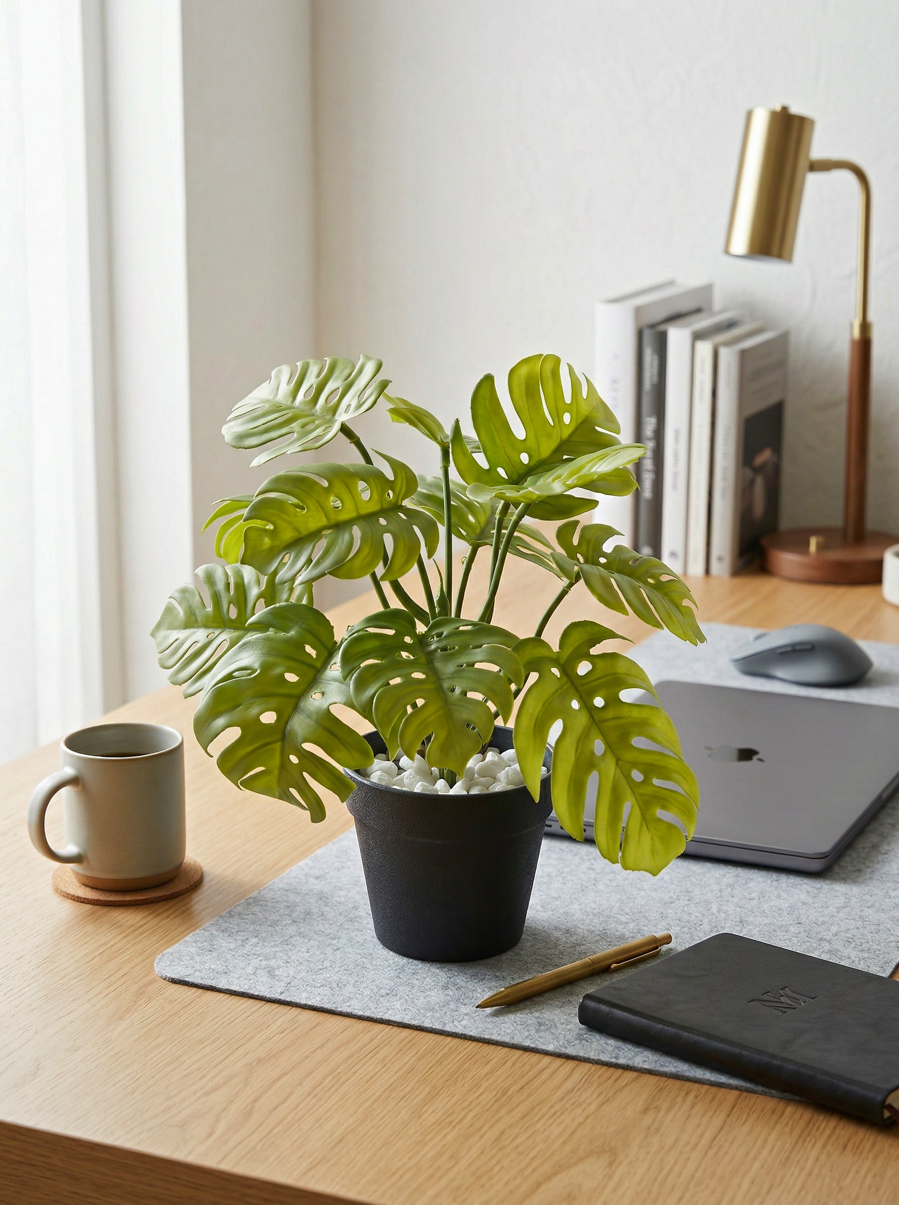 Artificial Swiss Leaf Table Top
