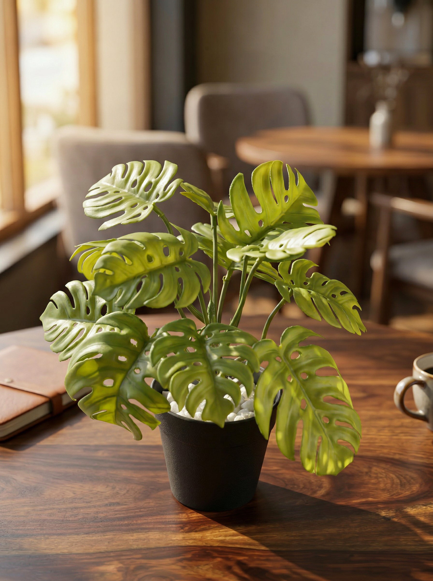 Artificial Swiss Leaf Table Top