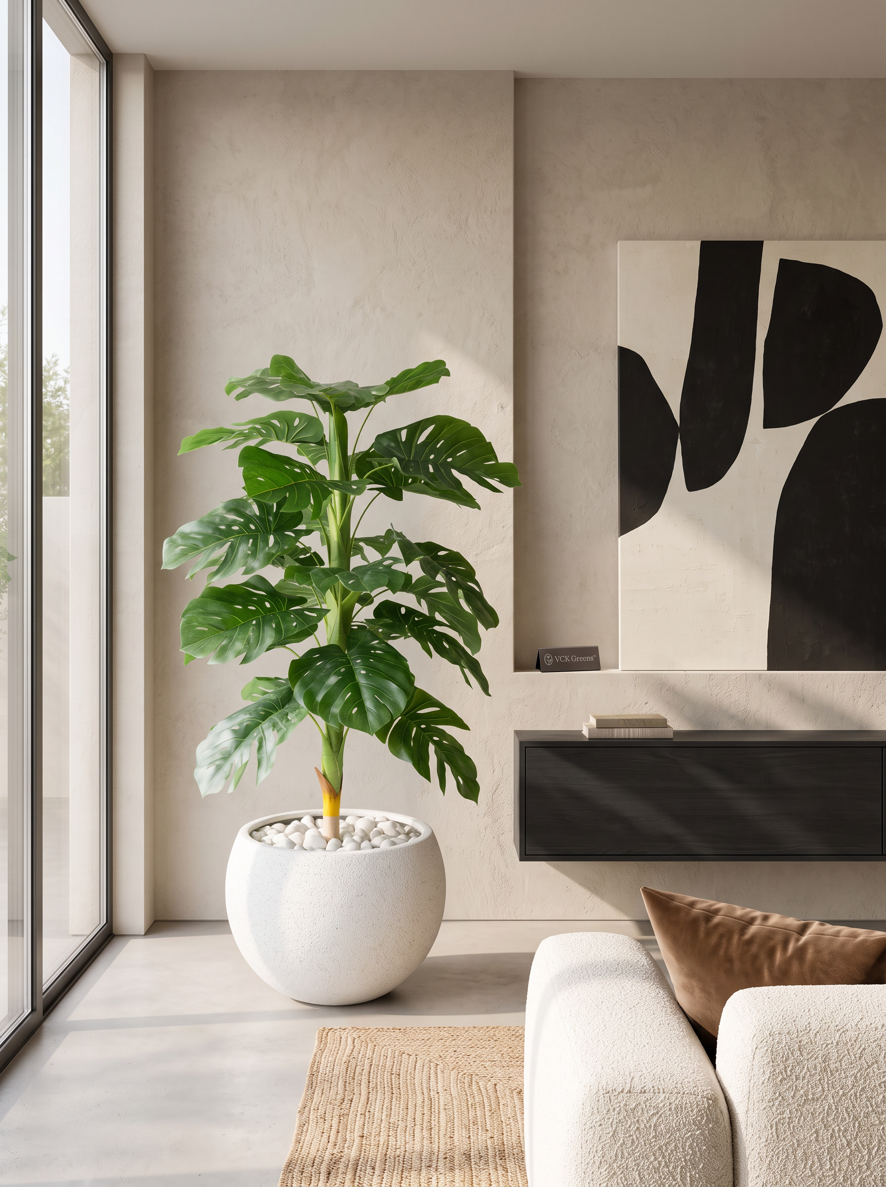 Artificial Monstera Plant 4.5ft