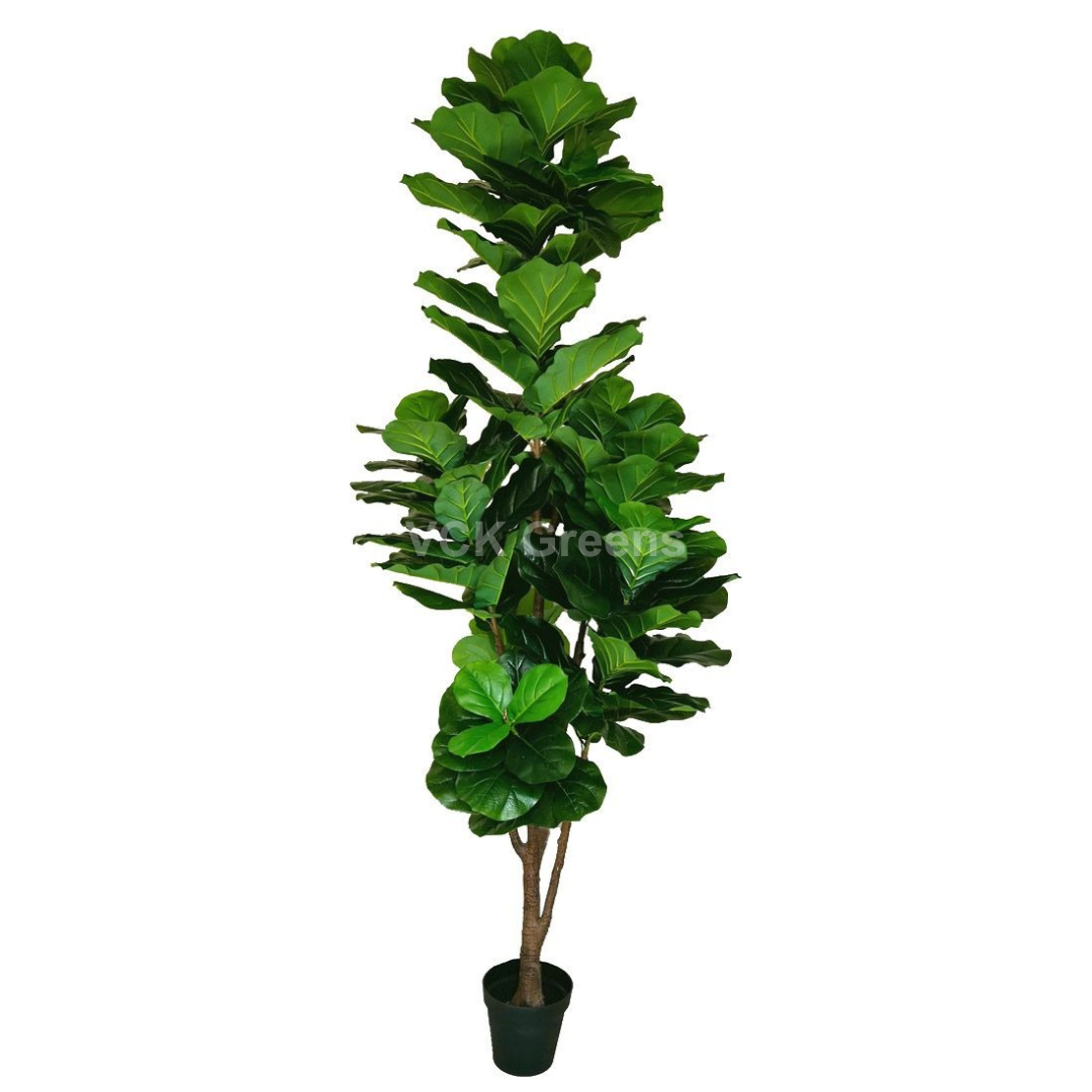 Artificial Tall Fiddle Leaf Fig Plant 8.7ft With Pot