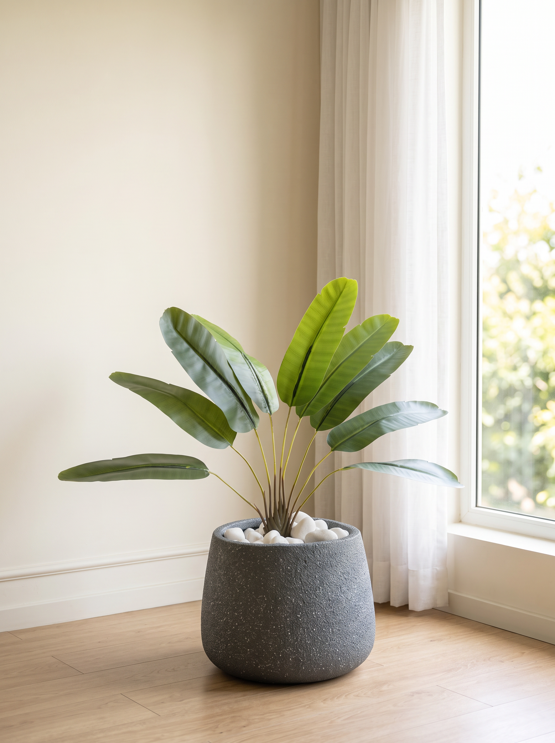 Artificial Traveller's Banana Leaf Plant 2ft