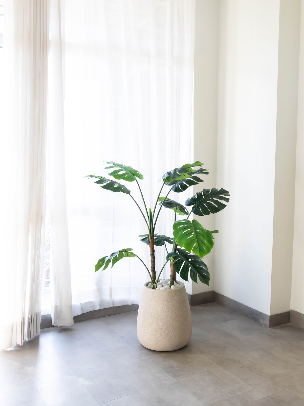 Artificial Wildleaf Monstera Plant 4ft