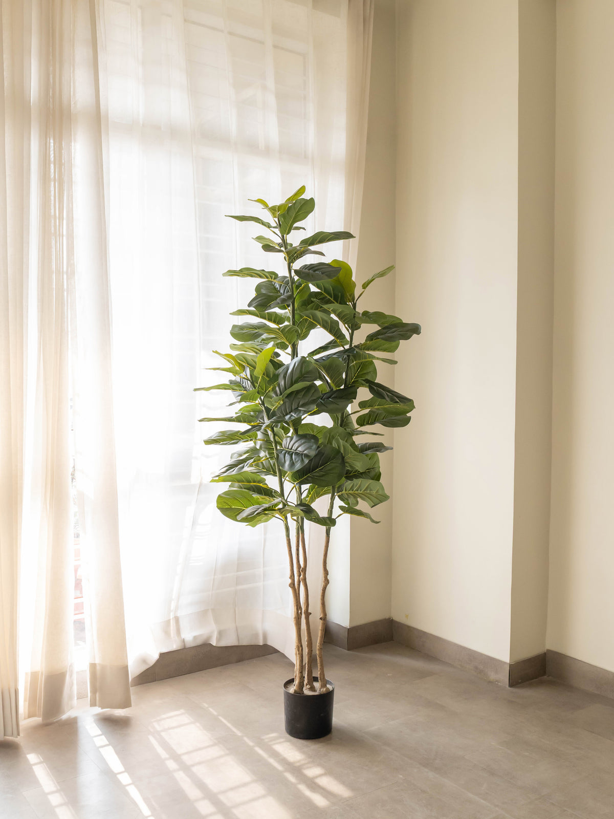 Artificial Velora Fiddle Leaf Fig Tree 6ft