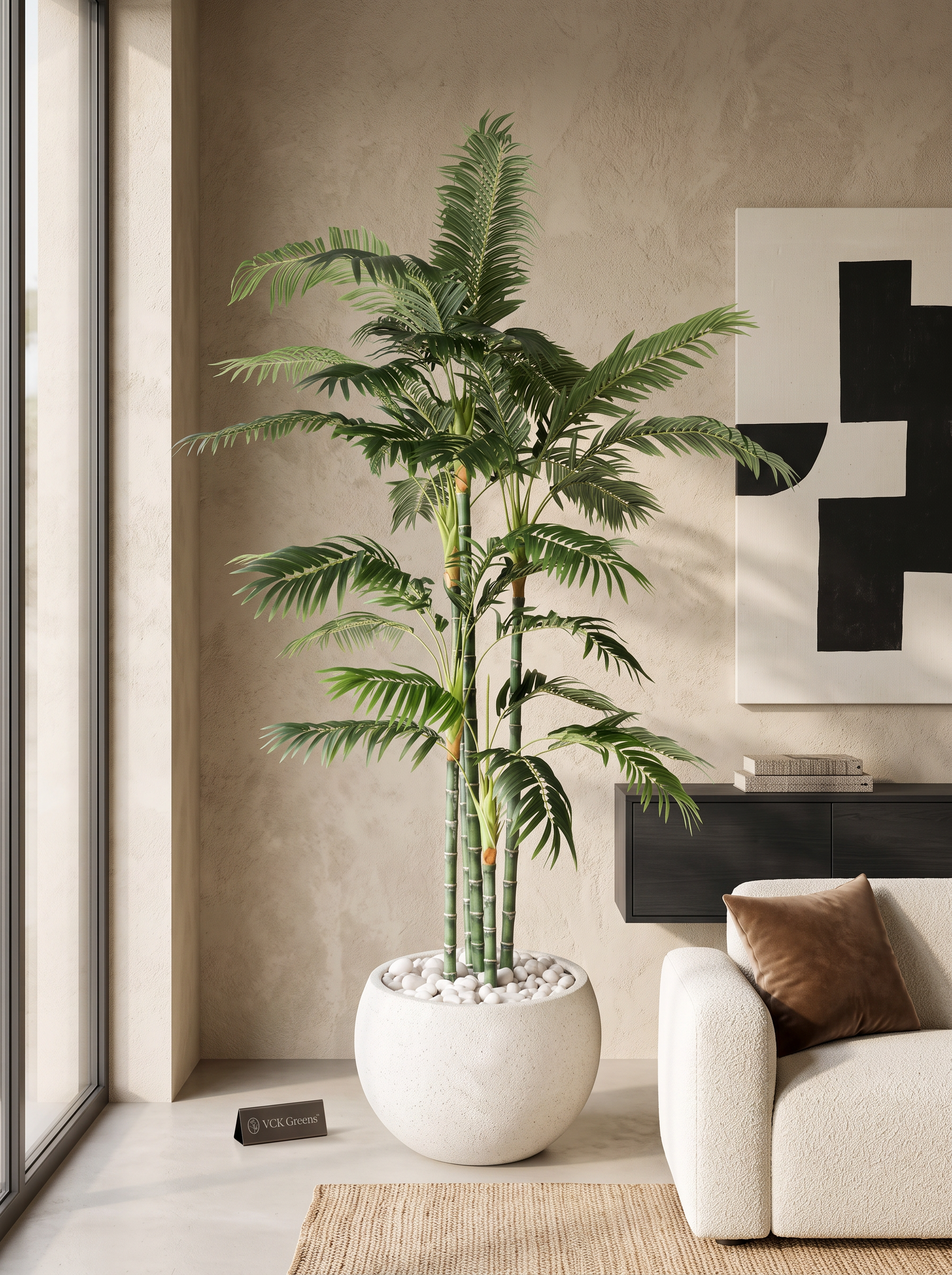Artificial Bamboo Areca Palm 6ft