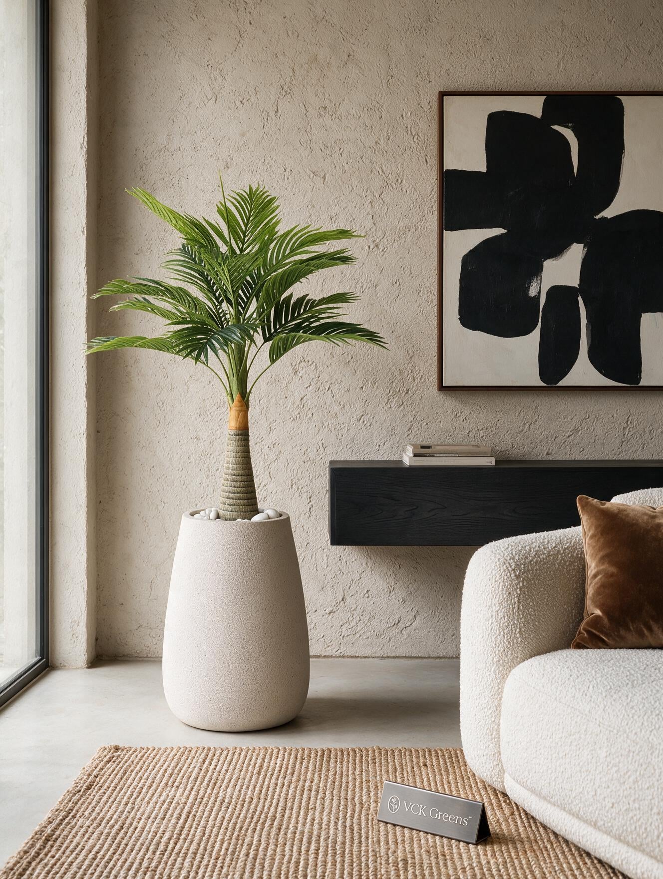 Artificial Bottle Areca Palm 4ft