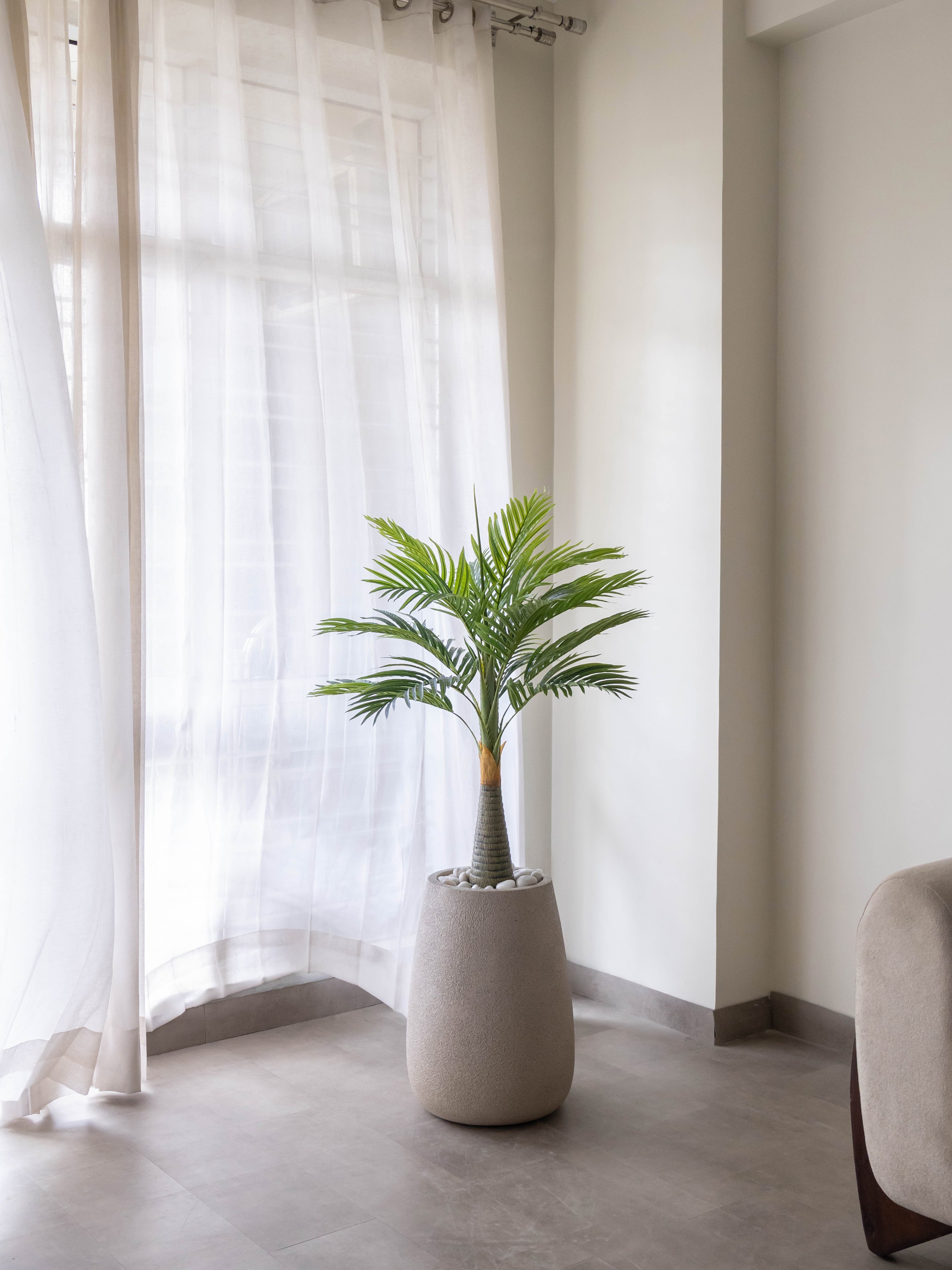 Artificial Bottle Areca Palm 4ft