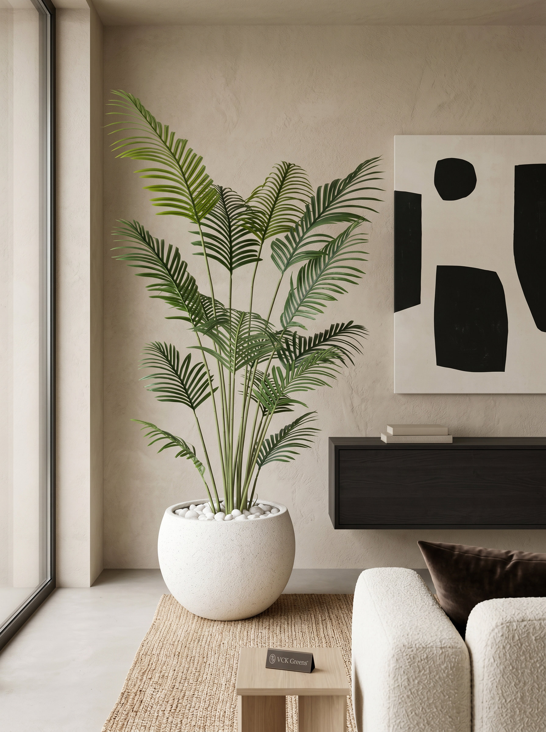 Artificial Lushscape Areca Palm 6.5ft