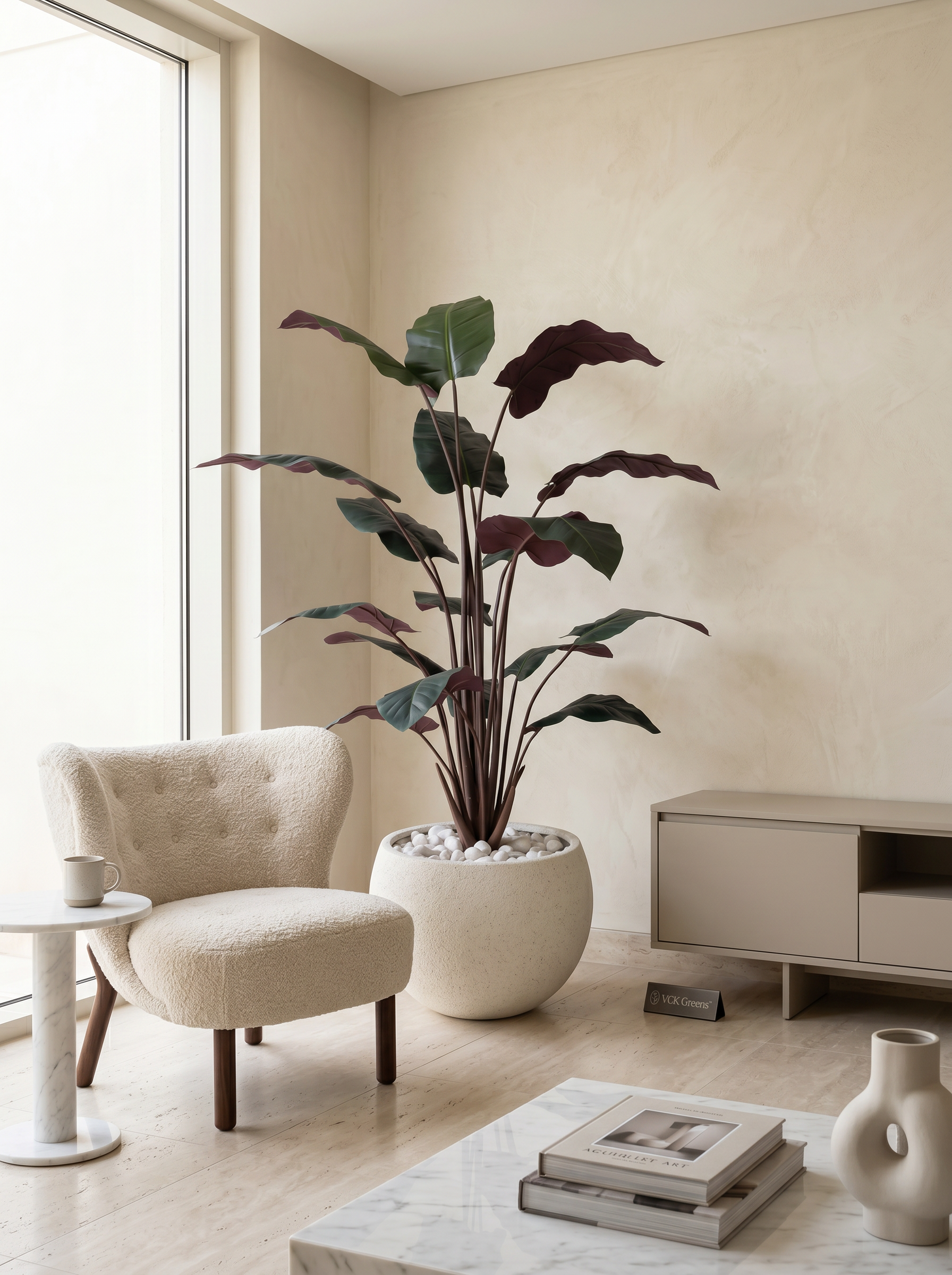 Artificial Calathea Plant 5ft