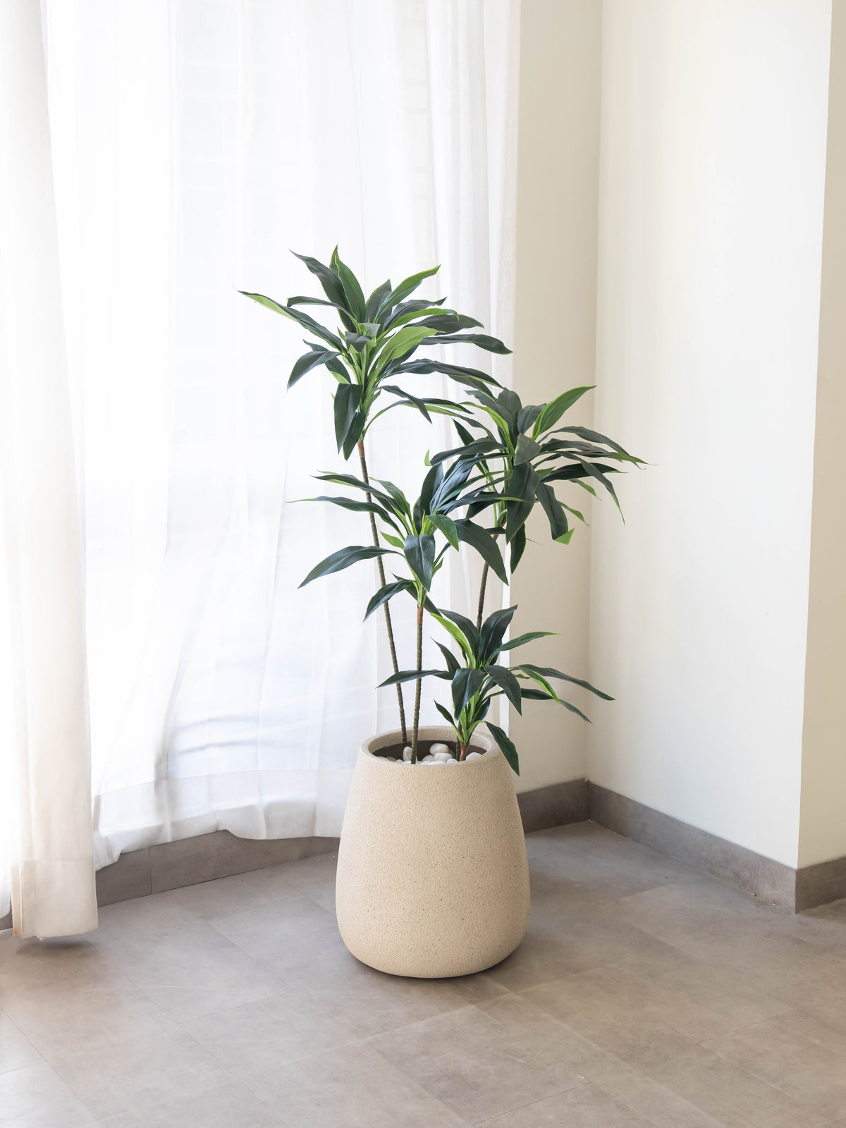 Artificial Green Architecture Dracaena Plant 4ft