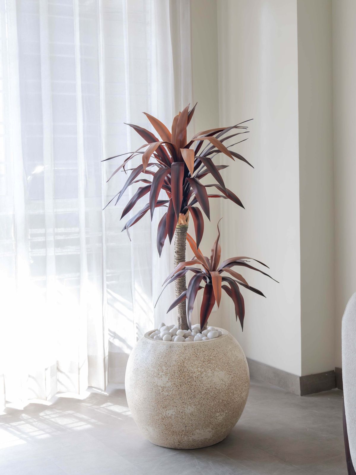 Artificial Red Dracaena Plant 4ft