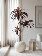 Artificial Red Dracaena Plant 6ft