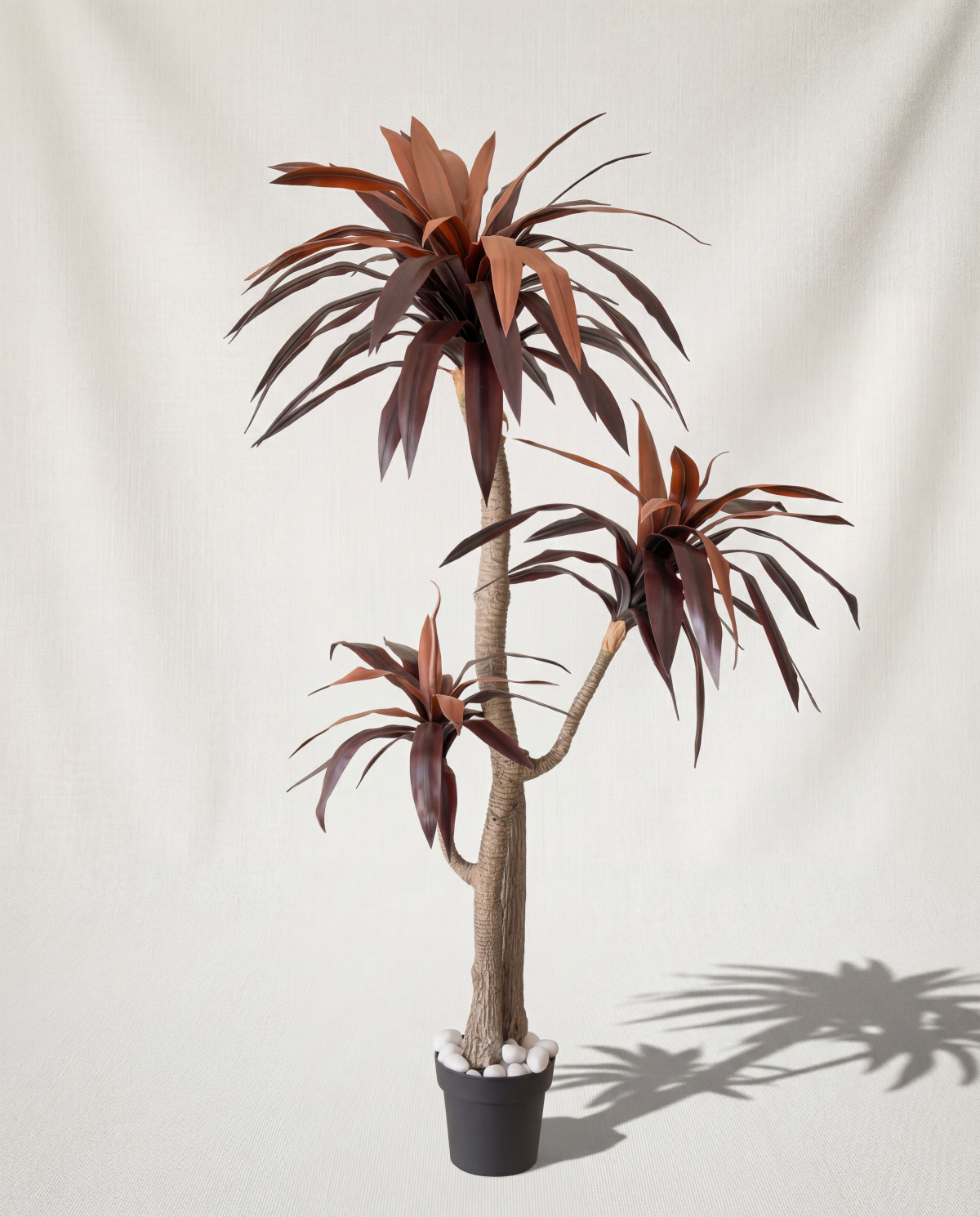 Artificial Red Dracaena Plant 6ft