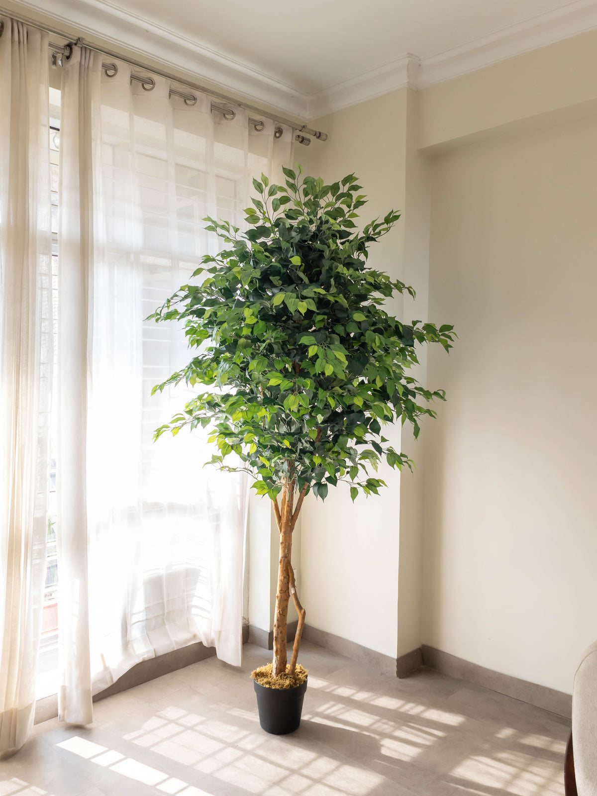 Artificial Ficus Tree 7.5ft