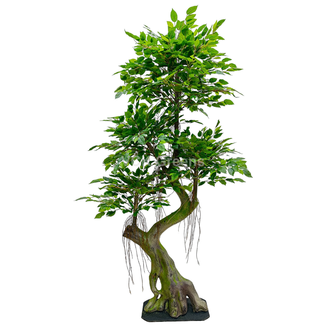 Artificial Ficus Fiber Trunk Tree 5.5ft