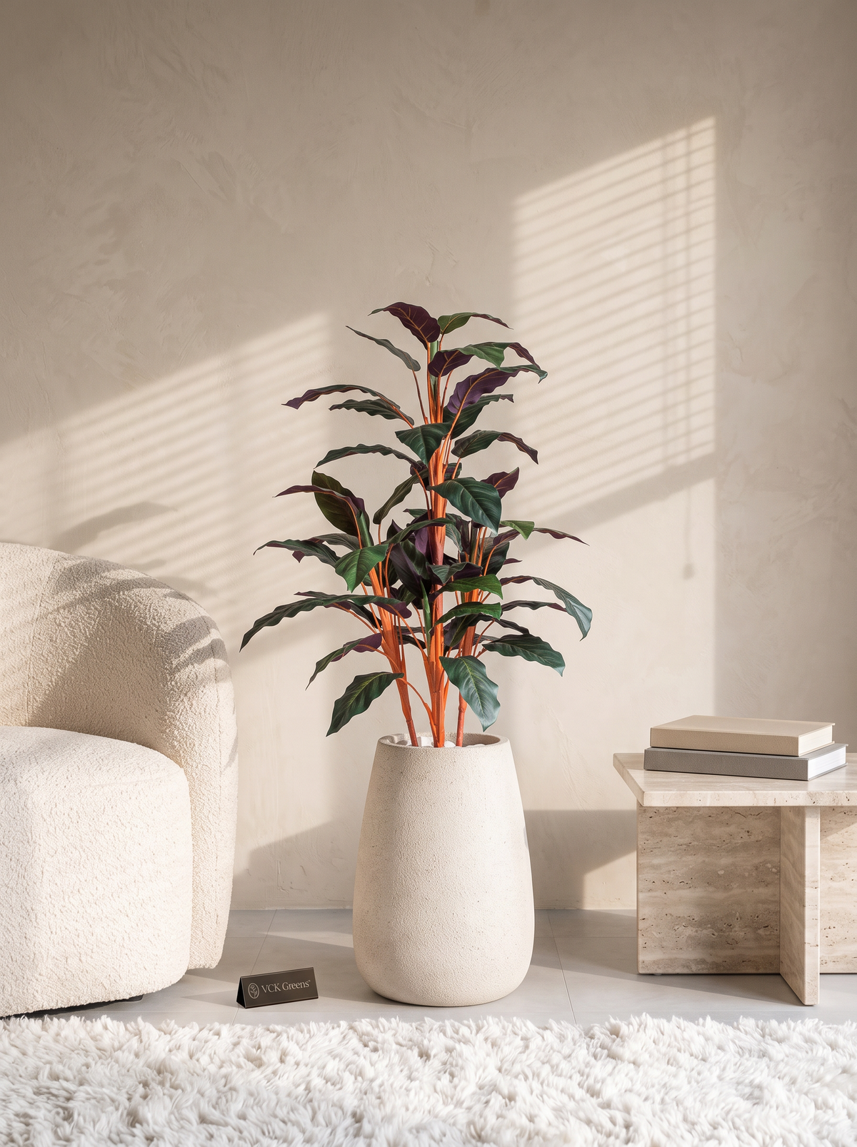 Artificial Calathea Plant 4.3ft