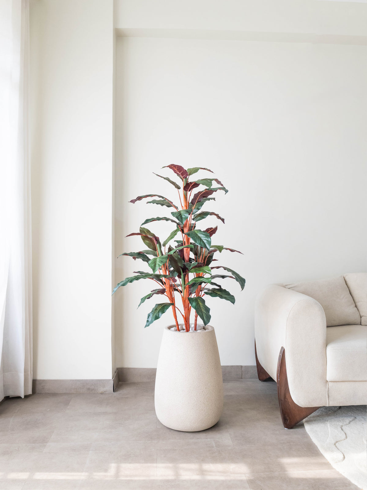 Artificial Calathea Plant 4.3ft