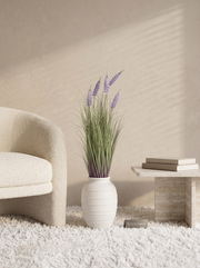 Artificial Lilac Whispers Grass Plant 3ft